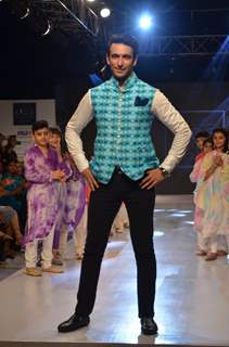 Nandish Singh Sandhu at Kids Fashion Week