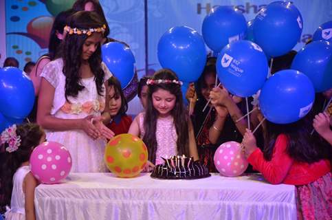 Harshaali Malhotra Celebrates her Birthday at Kids Fashion Week