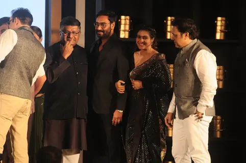 Ajay Devgn- Kajol and Govinda at Swabhimaan Mumbaikar Event