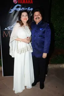 Pankaj Udhas Grace the Miss Diva Event