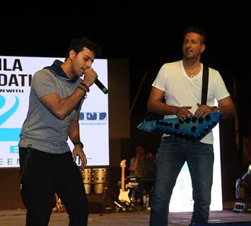 Salim Merchant and Sulaiman Merchant  at World Enviroment Day Organised by Bhamla Foundation