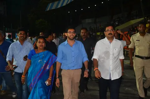 Aaditya Thackeray at the Soccer Match !