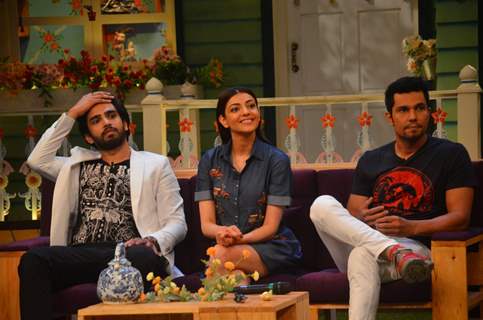 Randeep Hooda, Kajal Aggarwal & Armaan Malik 'Do Lafzon Ki Kahani' Team at 'The Kapil Sharma Show'