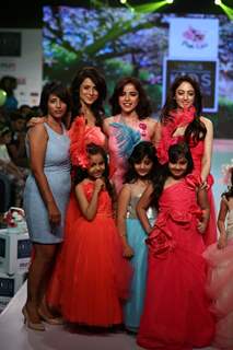 Simple Kaul and Sandeepa Dhar Grace the Kids Fashion Week