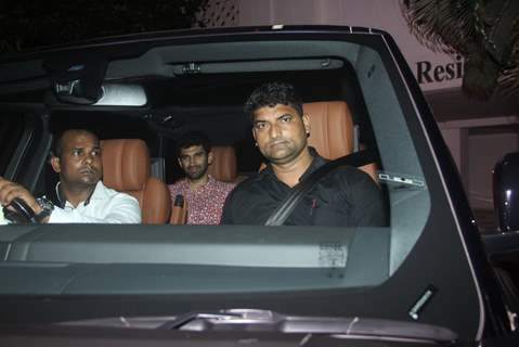 Aditya Roy Kapur Snapped at Karan Johar's House