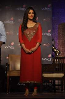 Mona Jaswir Singh at Colors TV' Launches it New Show 'Kavach'