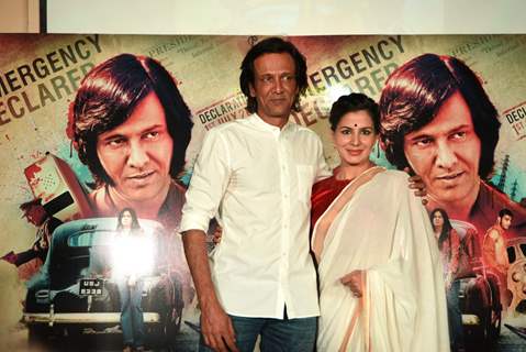 Kay Kay Menon and Kirti Kulhari at Trailer Launch of Movie San' Pachattar