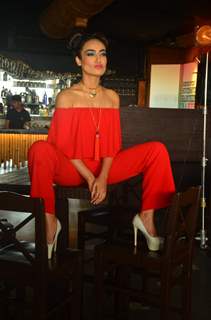 Surbhi Jyoti shoots for for a Travel based show