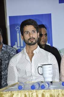 Shahid Kapoor at Press Meet of IFTDA for Udta Punjab Controversy!