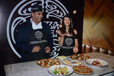 Kalki Koechlin launches Pizza Express in Delhi