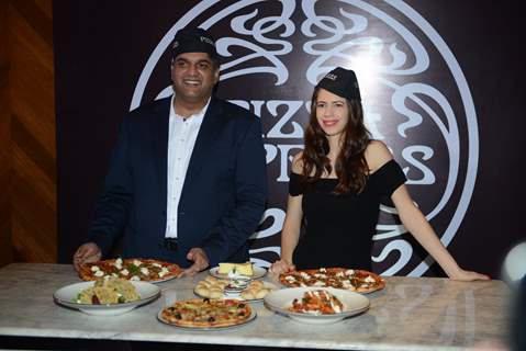 Kalki Koechlin at launch of Pizza Express in Delhi