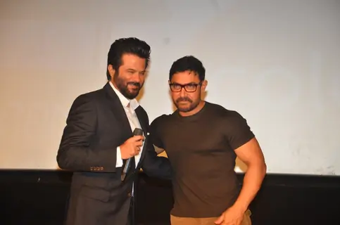 Anil Kapoor and Aamir Khan at Launch of '24 Season 2'