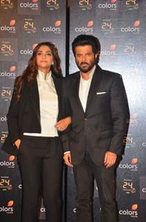 Anil Kapoor and Sonam Kapoor at Launch of '24 Season 2'