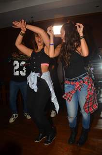 Illeana D'cruz dances at Lauren Gottlieb's 'Leap for Hunger' charity event on her 28th B'day