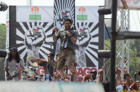 Purab Kohli, Arjun Rampal & Frahan Akhtar Shoots for Live Performance Scene of Rock on 2!