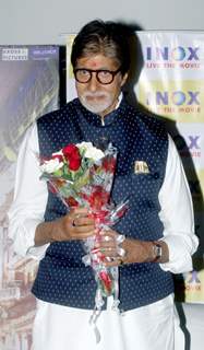 Amitabh Bachchan at Press Meet of 'TE3N'