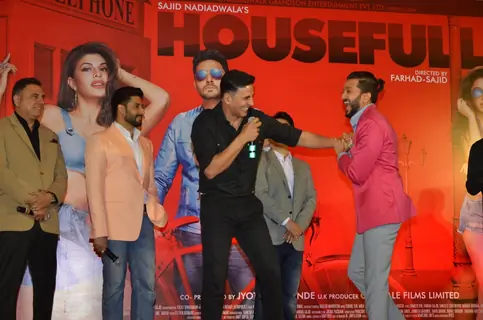 Akshay Kumar, Riteish Deshmukh, Abhishek Bachchan and Boman Irani at Housefull 3 Success Meet!