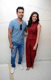 Kajal Aggarwal and Randeep Hooda at Promotions of 'Do Lafzon Ki Kahani'