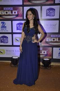 Preetika Rao at Zee Gold Awards 2016