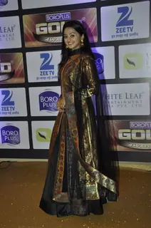 Helly Shah at Zee Gold Awards 2016