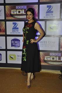 Tisca Chopra at Zee Gold Awards 2016