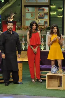 Shilpa Shetty, Shamita Shetty & Raj Kundra on The Kapil Sharma Show