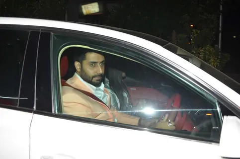 Aishwarya Rai Bachchan meets Abhishek and leaves for Dinner!