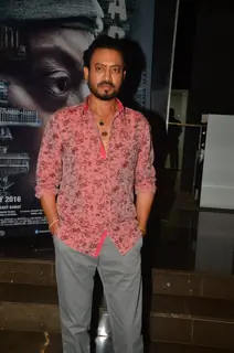 Irrfan Khan at Madaari Song Launch