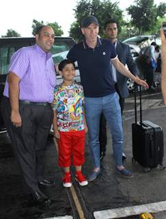 Zidane Snapped at Airport!