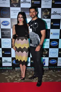 Aftab Shivdasani with Nin Dusanj at his Bash for his new venture 'Saint'
