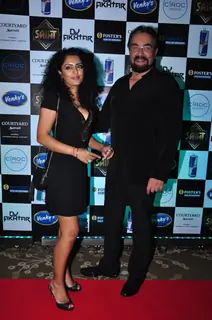 Parveen Dusanj and Kabir Bedi at Aftab Shivdasani's Bash for his new venture 'Saint'