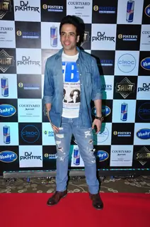 Tusshar Kapoor at Aftab Shivdasani's Bash for his new venture 'Saint'