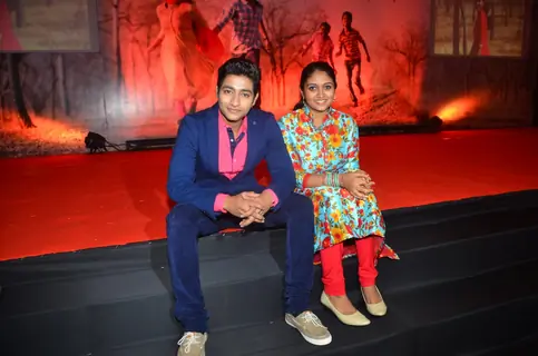 Akash Thosar and Rinku Rajguru at Success Bash of Film 'Sairat'