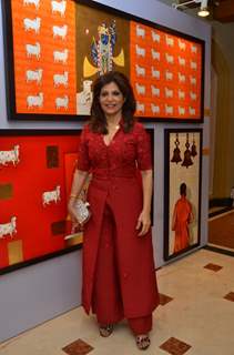 Bina Aziz at Nargis Dutt Foundation's Art Event