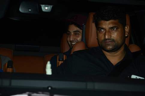 Ranbir Kapoor at Special Screening of Marathi film 'Sairat'