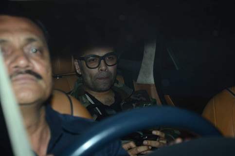 Karan Johar at Special Screening of Marathi film 'Sairat'