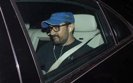 Aamir Khan & Alia Bhatt at Karan Johar's Residence