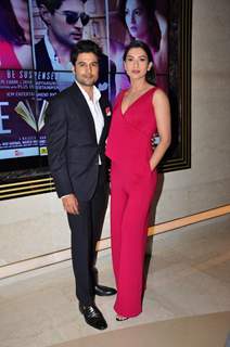 Rajeev Khandelwal and Gauahar Khan at Trailer Launch of film 'Fever'