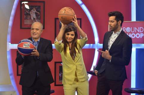 Neetu Chandra Promotes NBA in India