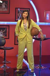 Neetu Chandra Promotes NBA in India