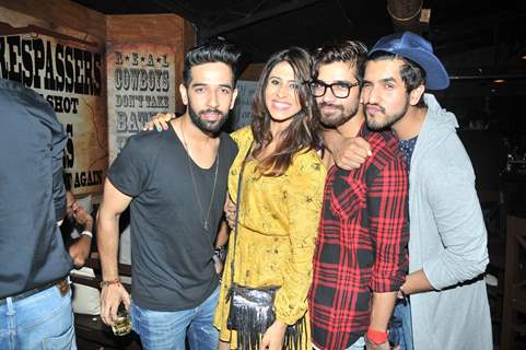 Kishwer Merchantt, Suyyash Rai, Ashish Sharmaa at Sana Khan's Birthday Bash!