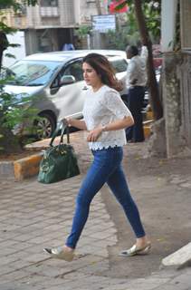 Sagarika Ghatge Snapped outside Spa in Mumbai!