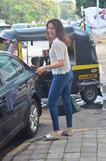 Sagarika Ghatge Snapped outside Spa in Mumbai!