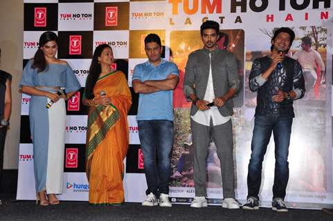 Zarina Wahab, Saqib Saleem, Shaan & Aleya Sen at Launch of the Song 'Tum Ho To Lagta Hain'