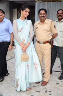 Sonam Kapoor Pays Tribute to Neerja Bhanot at a School Event