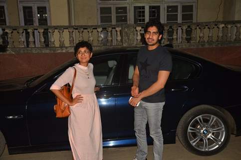 Kiran Rao Snapped with Ayan Mukerji