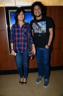 Sunidhi Chauhan at Special Screening of 'Dhanak'
