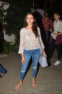 Aditi Rao Hydari at Special Screening of 'Udta Punjab'