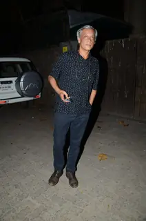 Sudhir Mishra at Special Screening of 'Udta Punjab'