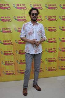 Irrfan Khan at Radio Mirchi Studio